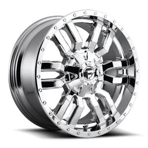Fuel – D631 SLEDGE – Polished – 20″x10″ -18mm – Summer Wheels – D63120009847